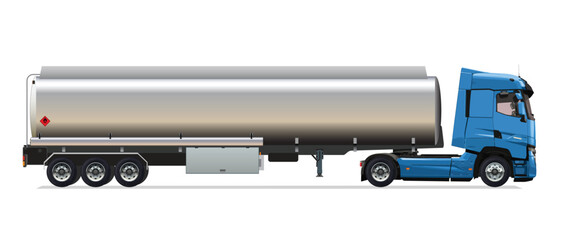 truck icon logo sign symbol oil petrol gas pump tank tanker fill fuel heavy big large huge long cargo body lorry car drive road side view art flat isolated white send modern vector
