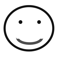 Fototapeta premium happy smiley icon