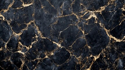Elegant Black and Gold Marble Texture: A Luxurious Background