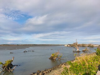 Malabon dike on a cold January 2025 morning