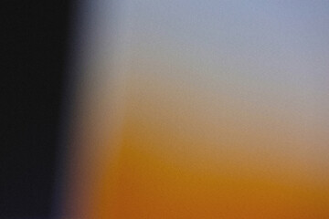 Orange gradient background with a textured, grainy surface
