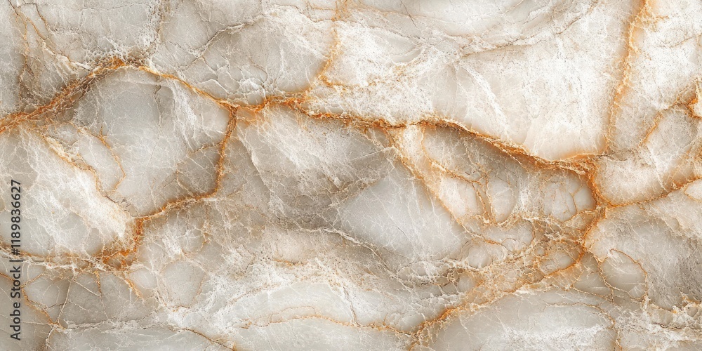 Aufkleber textured marble surface close-up with natural veins and patterns in soft diffused light