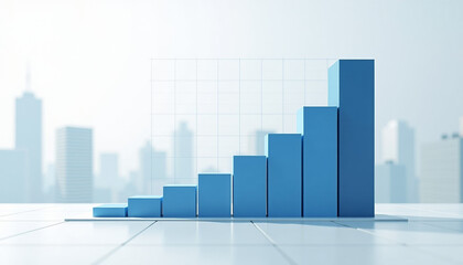 Graph Showing Business Growth and Progress