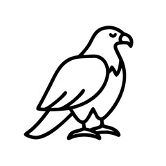 eagle icon out line