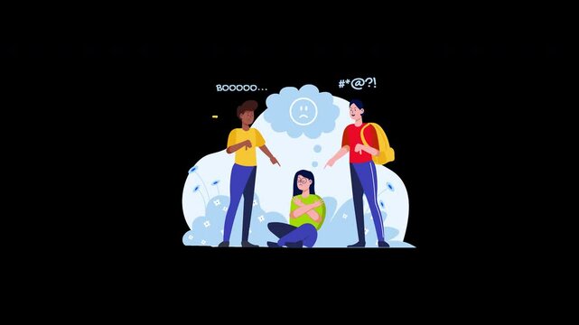 A diverse group of individuals expresses feelings of exclusion, highlighting emotional challenges faced by those in social settings.
