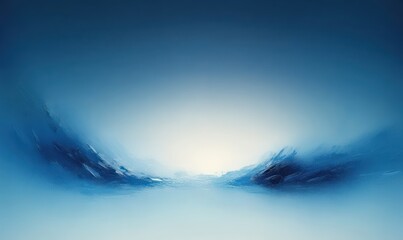 Fototapeta premium Abstract Expressionist Pastel Blue Art Background with Dynamic Composition and Dramatic Lighting