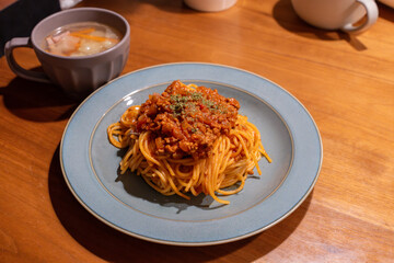 ミートソーススパゲッティ