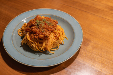 ミートソーススパゲッティ