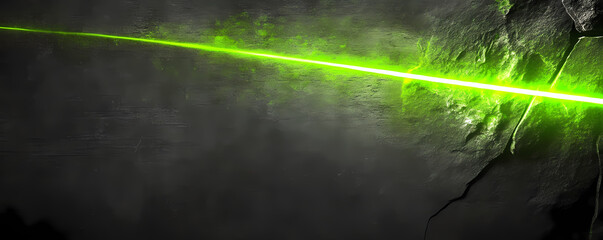 A Cool Slate Background Wallpaper with Neon Lemon Lime Light, Banner Header