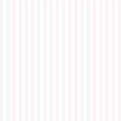 Obraz premium Seamless pattern of vertical white and pale pink stripes.