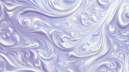 A calming periwinkle design with delicate, swirling patterns and soft hues, promoting peace and tranquility.