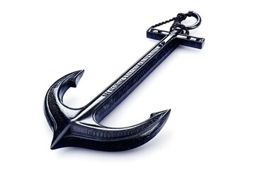 Black Anchor: Nautical Symbol, Ocean Decor