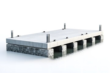 Concrete Dock Water Structure Design