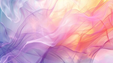 Abstract vivid colorful wave flowing express dreamy texture. Seamless texture vividness pastel swirling convey sense of gentle and soft emotion scene perfect for effect and graphic design. AIG61.