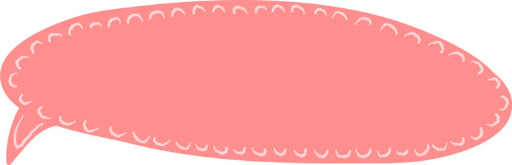 Hand Drawn Doodle Speech Bubble