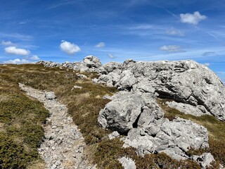 Premuzic hiking trail or Premuzic Trail - Northern Velebit National Park, Croatia or Premuzic-Wanderweg or Premuzic's Trail (Pješački planinarski put Premužićeva staza - NP Sjeverni Velebit, Hrvatska)