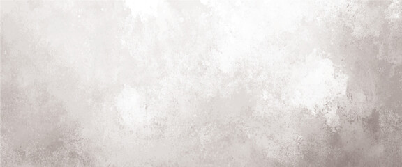 Vector white grunge stucco wall texture background.