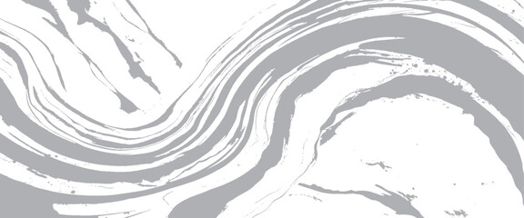 Vector panorama of white marble stone background.