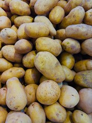 potatoes on market