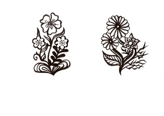 花・植物など（素材、ビジュアルアート、イラスト）