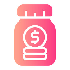 savings gradient icon