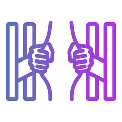 prison break Gradient icon