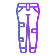 jeans Gradient icon