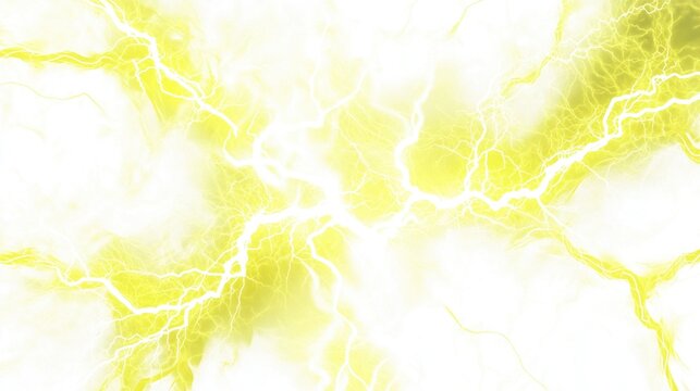 Abstract Yellow Electric Energy Background