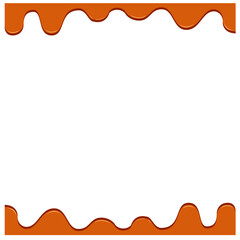 Obraz premium バレンタインイメージに使えるシンプルなチョコレートのイラスト素材 ベクター