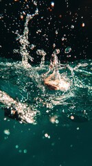 Stunning Underwater Splash  Water  Bubbles  Liquid  Texture  Droplets