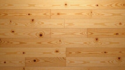 Fototapeta premium High-resolution image showcasing the natural beauty of light-colored wood planks arranged in a horizontal pattern, ideal for interior design projects or construction material presentations.