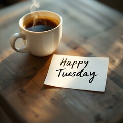 Start Your Tuesday Right: Smile and Sip!