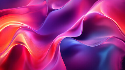 Obraz premium Abstract visuals blending neon lights and textured backgrounds.