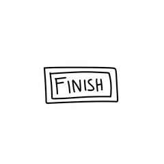 finish line