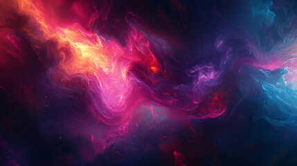 Abstract visuals blending neon lights and textured backgrounds.