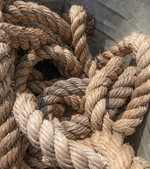 Fototapeta premium close up of a rope