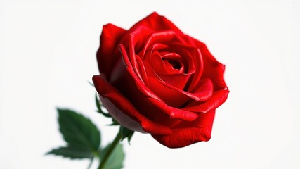 Stunning 3D Red Rose, Deep Depth of Field