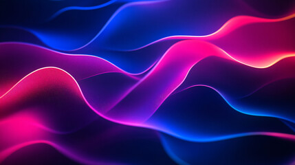Abstract visuals blending neon lights and textured backgrounds.