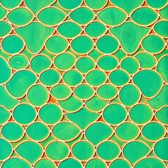 seamless pattern with a style reminiscent of fish scales or mermaid scales. The layout consists of overlapping semi-circular shapes arranged in a repetitive, orderly fashion