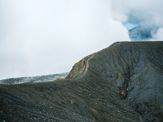 阿蘇山中岳登山道