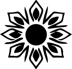 a floral motif elements vector art