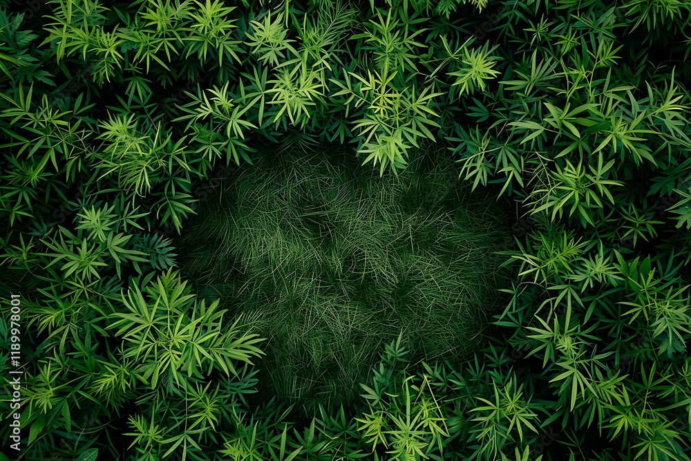 Aufkleber green abstract background with copy space for your text.
