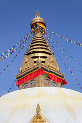 Swayambhunath, also known as Monkey Temple is located in the heart of Kathmandu, Nepal and is already declared World Heritage Site by UNESCO