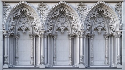 Obraz premium Ornate Gothic architectural detail