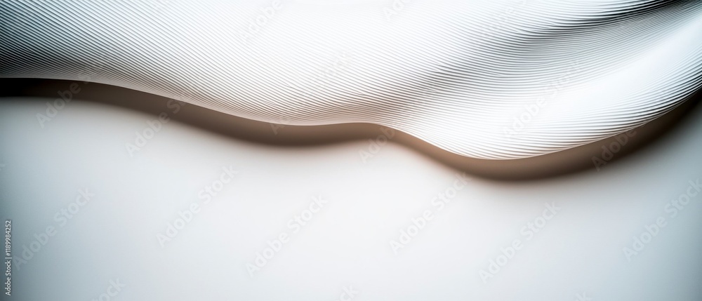 Aufkleber abstract white wave texture modern background design for web print