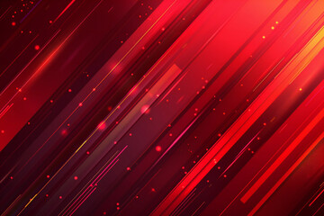 Fototapeta premium Abstract Red Background with Glowing Lights, Sparkles, and Digital Art for a Vibrant and Mystical Fantasy Design