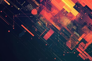modern vector illustration of bitcoin clean lines techinspired visuals digital currency theme