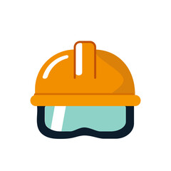 hat and helmet, Safety Helmet Illustration, Construction Worker Helmet, Protective Headgear Vector, Industrial Safety Helmet, PPE Equipment Helmet