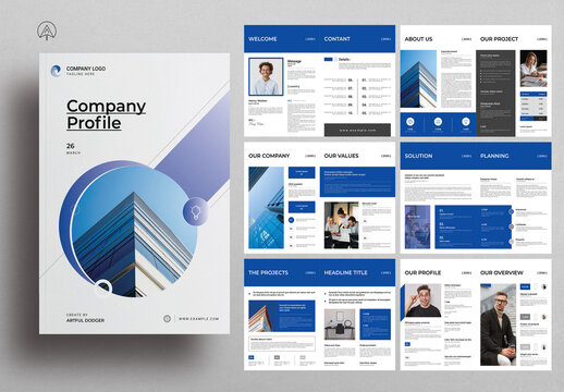 Company Profile Brochure Template