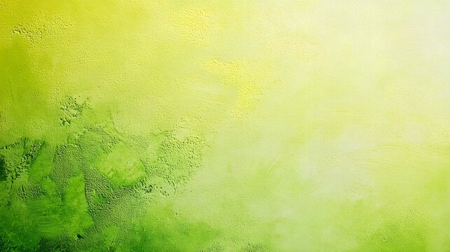 Bright lime green color background with soft gradient edge
